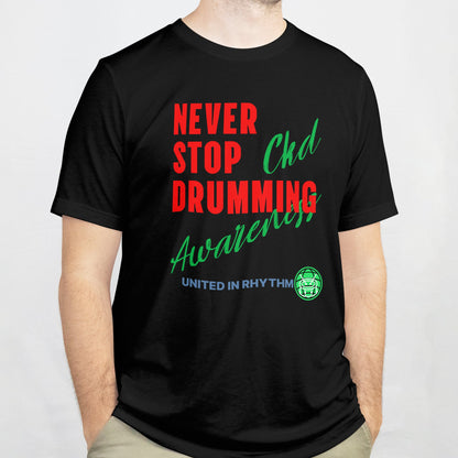 Never Stop Drumming-TShirt