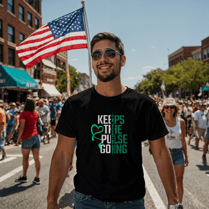 Keeps The Pulse Going-T-Shirt