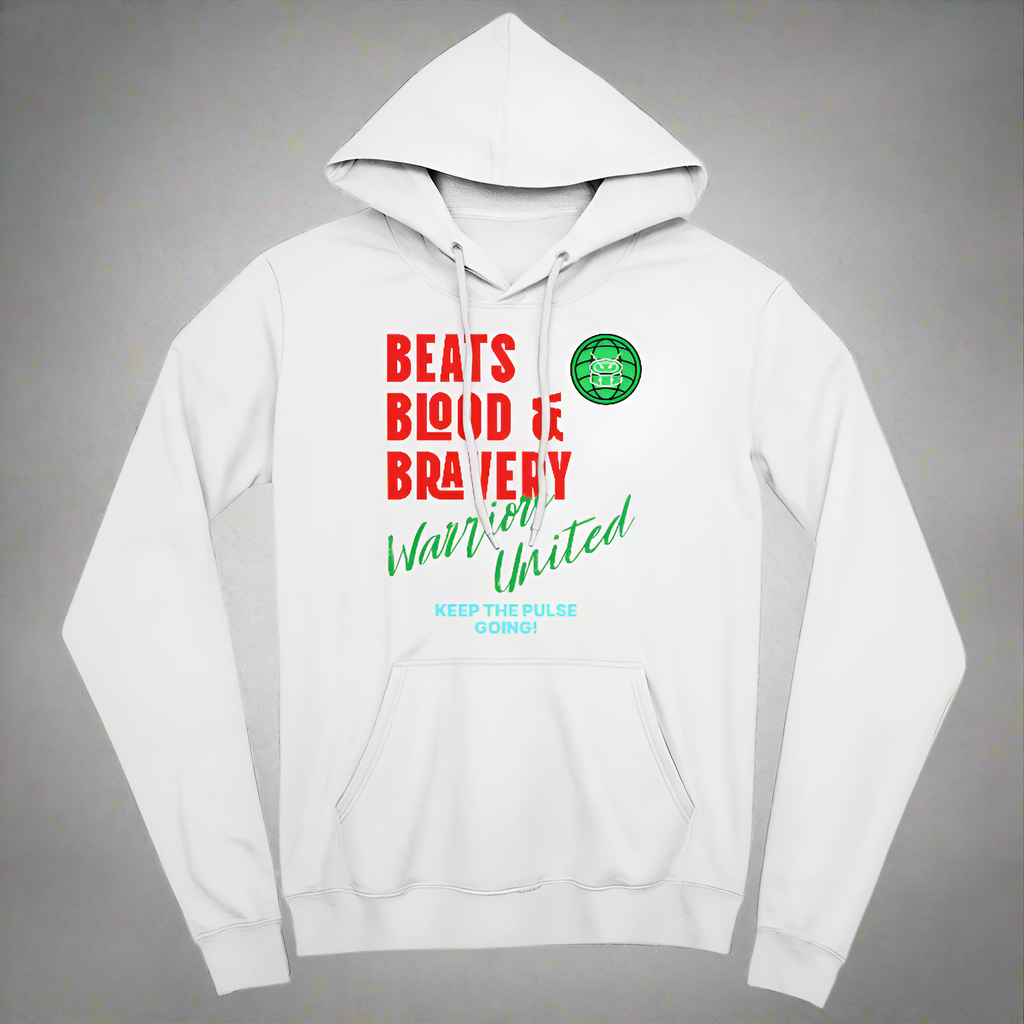 Beats, Blood & Bravery- Hoodie-Front