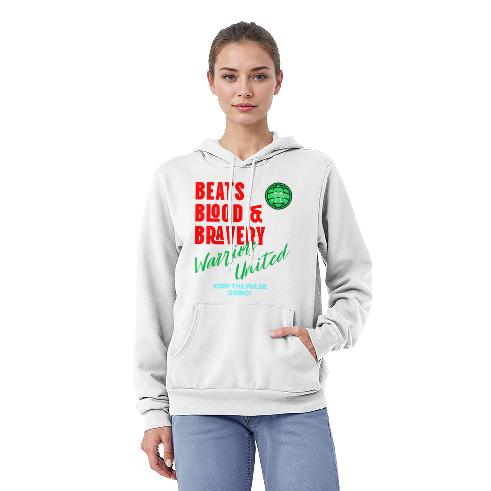 Beats, Blood & Bravery- Hoodie-Front