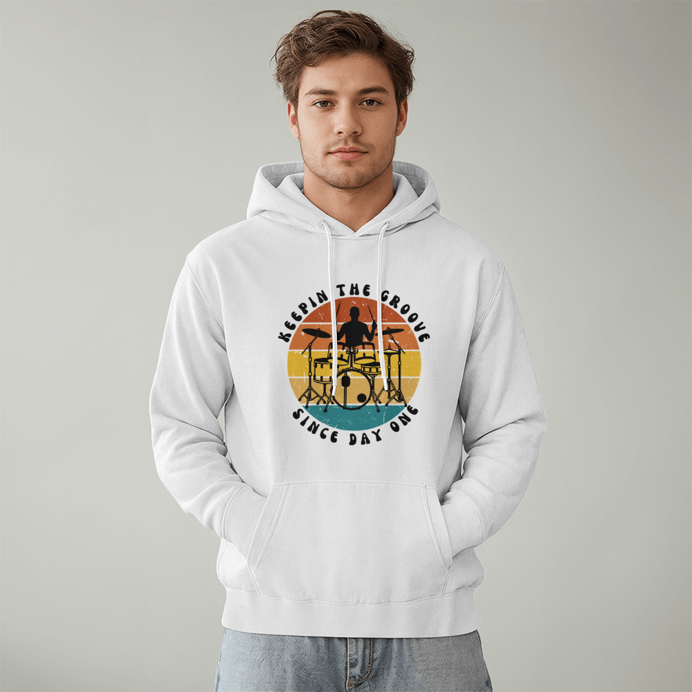 Keepin The Groove Since Day One- Hoodie-front