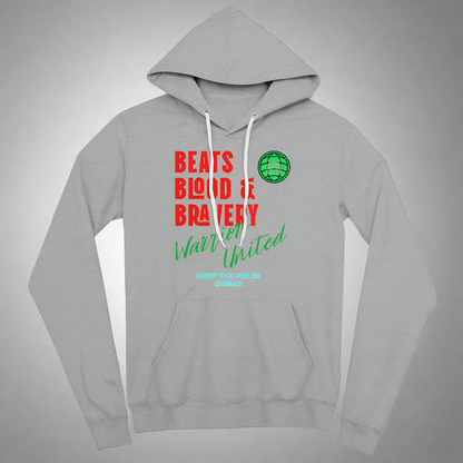 Beats, Blood & Bravery- Hoodie-Front