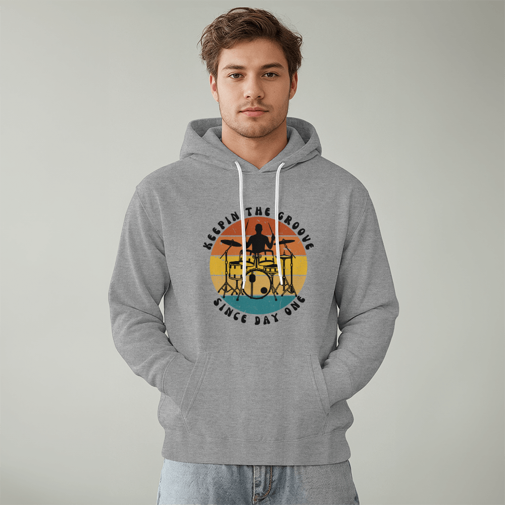 Keepin The Groove Since Day One- Hoodie-front
