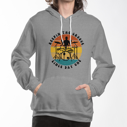 Keepin The Groove Since Day One- Hoodie-front