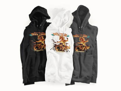 Fire Horse Hoodie - 2026 Chinese New Year Celebration for Drummers