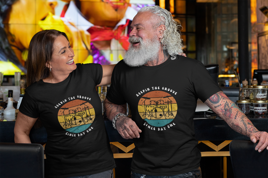 Keepin The Groove Since Day One-T-shirt-front